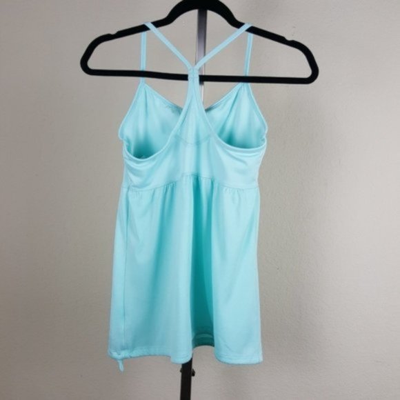 Champion Light Blue Yoga Tank Draw String Waist - Picture 2 of 4